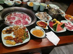 -九寸花汀海鲜烤肉自助(中东迪克店)