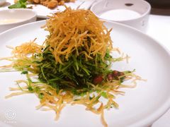 巧拌豆苗-四季民福烤鸭店(王府井灯市口店)