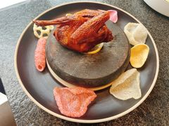 柠檬玻璃脆皮乳鸽皇-酒蜻蜓·庭院私房菜(天元东路店)