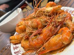 招牌爆膏奶油虾-等我餸上门海鲜大排档(天河南店)