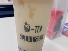 黑糖芋泥鲜牛乳-茶百道(柏威年店)
