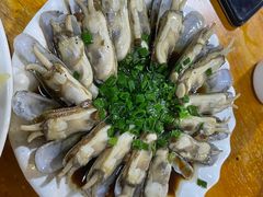 葱油蛏子-温州一家人美食(西木头市店)