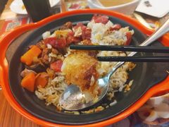 双拼煲仔饭-香港新记茶餐厅(湖墅南路店)
