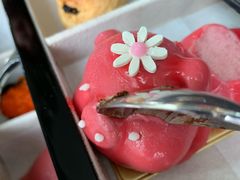 猪宝草莓慕斯-深圳温德姆至尊酒店·大堂吧·户外花园