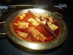 牛油金汤鸳鸯锅-九鼎轩脆毛肚火锅(南京东路店)
