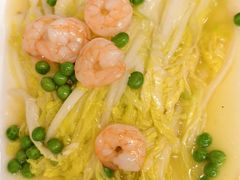 鲜虾扒白菜-玉华台饭庄(裕中西里小区店)