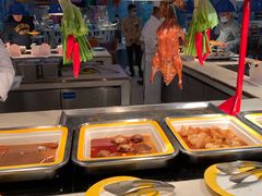 自助取餐区-帝企鹅自助餐厅•儿童岛•真企鹅(长隆企鹅酒店)