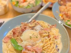 奶油培根意面-红小满休闲餐厅(十全街店)