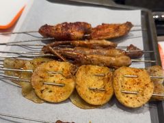 -宝记烧烤·碳锅羊肉·羊蝎子火锅·夜食社(文体路创始店)