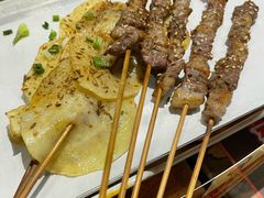 烤羔羊肉串-木屋烧烤(坂田天安云谷店)