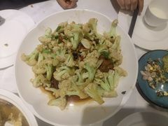 小炒有机菜花-福海居烤鸭店(鸟巢店)
