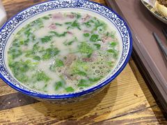 羊肉汤（多肉）-穆得·老周家牛肉烧饼(普利街店)