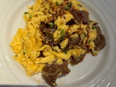 葱香滑蛋炒牛肉-新旺茶餐厅·早餐·夜宵(仙霞店)