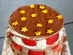 巧克力草莓星星千层蛋糕-DRUNK BAKER (上海漕宝路店)