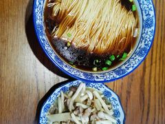 菌菇肉丝-孙盛兴奥灶面馆·蟹黄面·三虾面(山塘街总店)