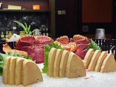 刺身琵琶虾拼鹅肝鱼子酱-龙宴海鲜城(经中路店)