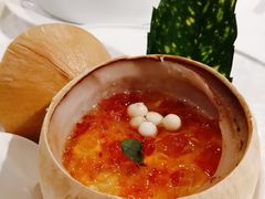 椰皇鸡头米炖奶-富淳饭店(陆家嘴保利广场店)