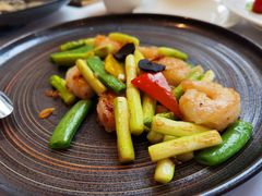 港式芦笋炒虾仁-泰悦一品·粤菜·烤鸭·茶点(金融街店)