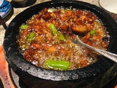 石锅杭椒牛蛙-桂满陇-西湖船宴(西单大悦城店)