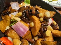 香烤菌菇-云海肴·汽锅鸡·云南代表菜(美罗城店)