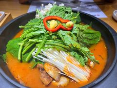 干白菜脊骨火锅-韩香福脊骨汤锅(上杭路店)