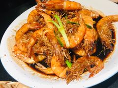 油爆基围虾-老头儿油爆虾·知味杭州(爱琴海购物中心)