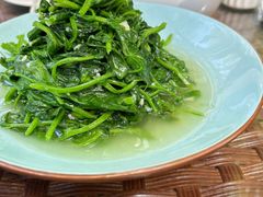 蒜泥豌豆苗-金稼园·金平湖农家菜