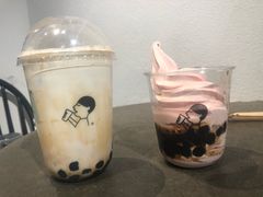 双拼波波茶-喜茶(上海正大广场店)