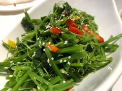 凉拌丝瓜尖-峨嵋酒家(地安门店)