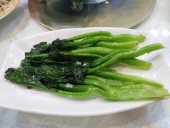 白灼芥兰-烤肉季饭庄