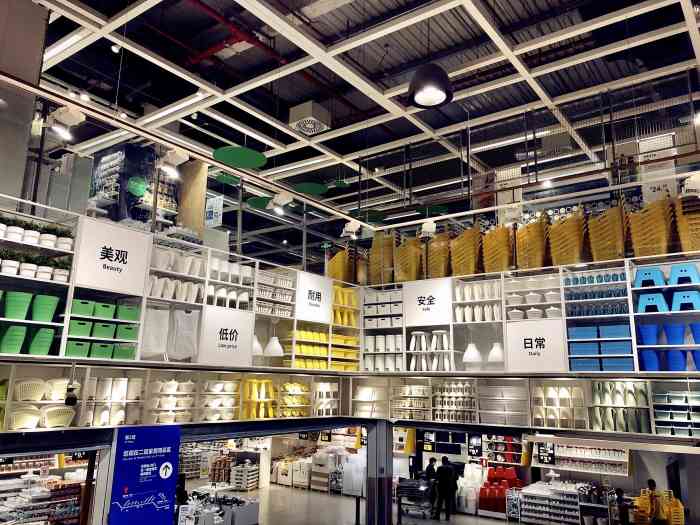 宜家家居(四元桥店)-"宜家周末真是不能来,停车难,结账难,买个.