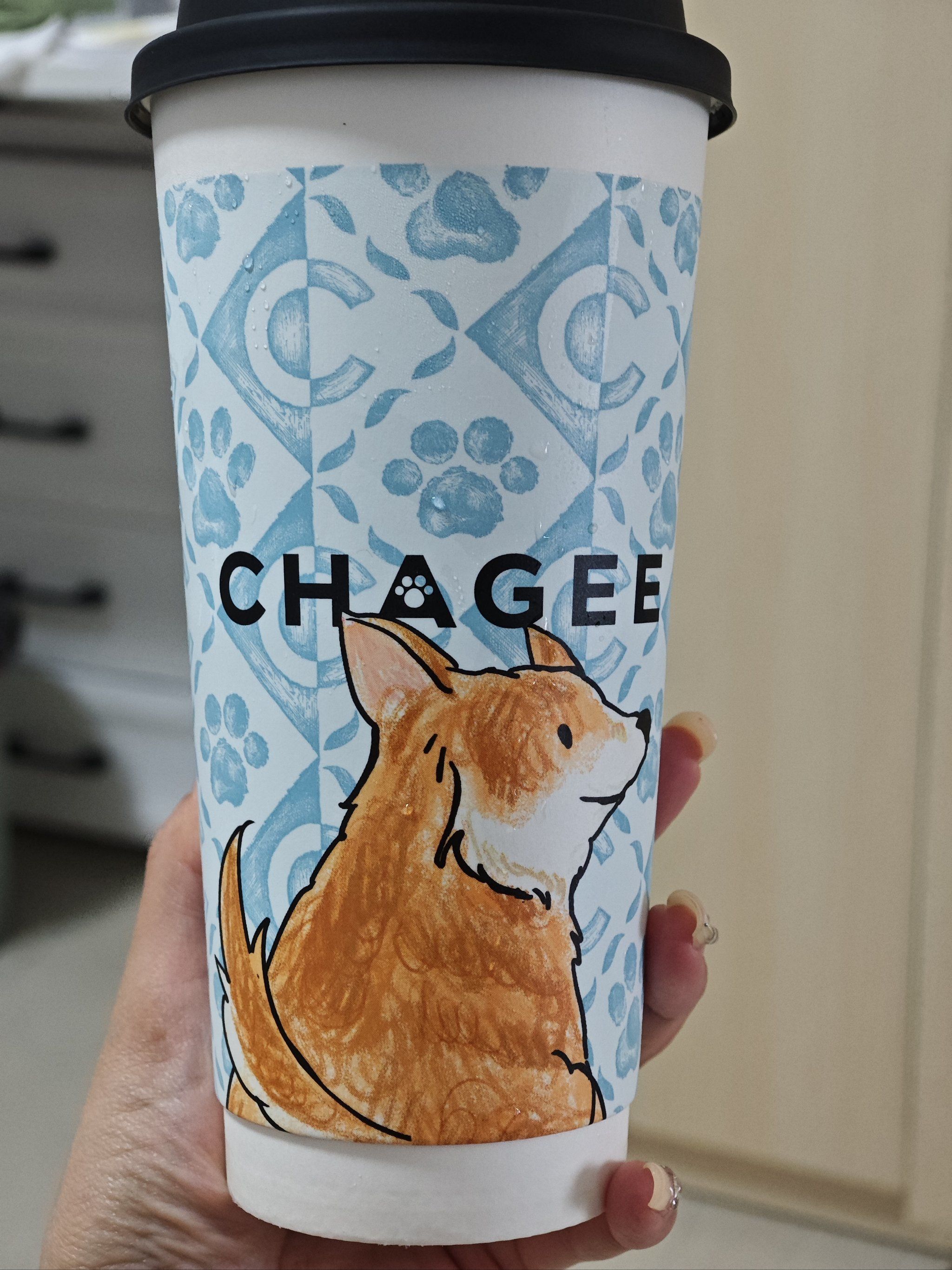 霸王茶姬新杯子好可爱