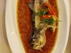 清蒸鲈鱼-上海老饭店(北京分店)