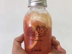 满杯红柚-喜茶(天津乐宾百货店)