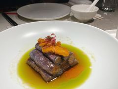 海胆酱茄子-木守西溪溪隐餐厅