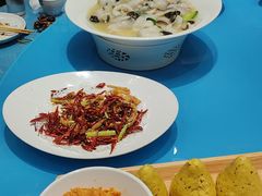 -二姐家三个拿手菜·北塘海鲜·大馅锅贴王(成林道店)