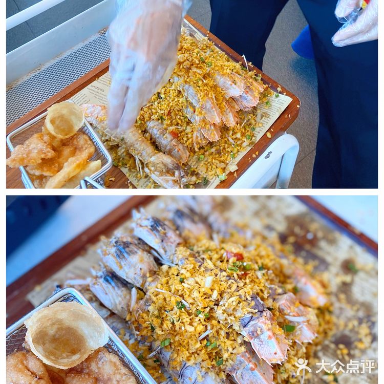 三亚｜自带海景的海鲜店🦞还有坠好喝的椰汁 