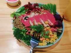 烤鸡排有机紫薯沙拉-麦甜创意轻食餐厅(西康路店)