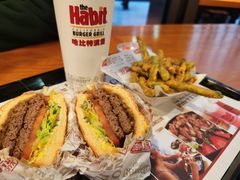 火烤双层牛肉特堡-The Habit Burger Grill 哈比特汉堡(复兴soho店)