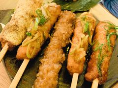 手工鸡肉棒拼盘-坂吉屋·居酒屋深夜食堂(龙湖店)