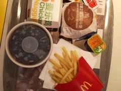 不素之霸双层牛堡套餐-麦当劳(鼓楼店)