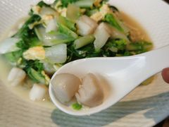 崂山小白菜炒扇贝柱-单家老院·院子里的青岛菜(沙子口店)