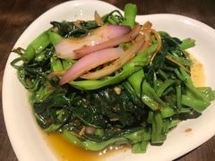 马拉盏炒通菜-大头虾越式风味餐厅(光明广场店)