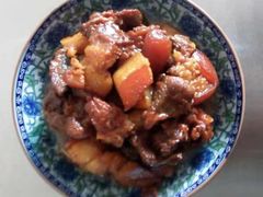 土灶头红烧肉-寒岩夕照农家乐