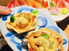 芝士焗扇贝-初花·日本料理