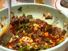辣子蒜羊血-大厨小馆(华阳城店)