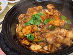 蒜香牛蛙煲-阿莉餐厅(枣阳路店)