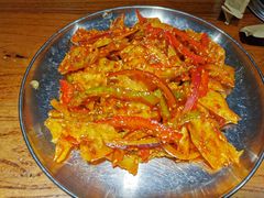 拌牛板筋-原始泥炉烤肉(总店)