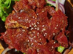 秘制香辣牛肉-胖记烤肉(江汉路店)