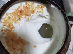 -椰爺爺·椰子冻砵仔糕